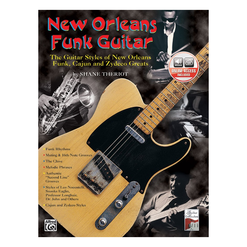 chitarra Cajun, chitarra Zydeco, libri chitarra funk www.birdlandjazz.it