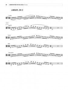 A Modern Method for Viola Scales (book/Audio Online)