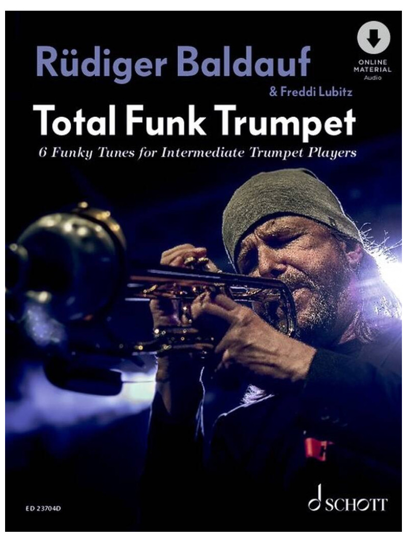 Total Funk Trumpet (book/Audio Online