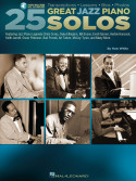 25 Great Jazz Piano Solos (book with Audio Online)