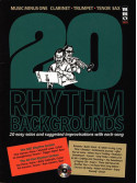 20 Rhythm Backgrounds - Tenor Sax, Clarinet, Trumpet (score/CD play-along)