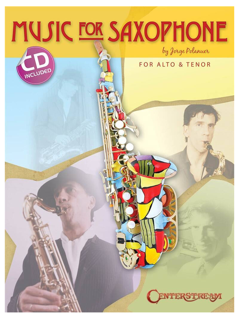 Music for Saxophone For Alto or Tenor (book/CD)