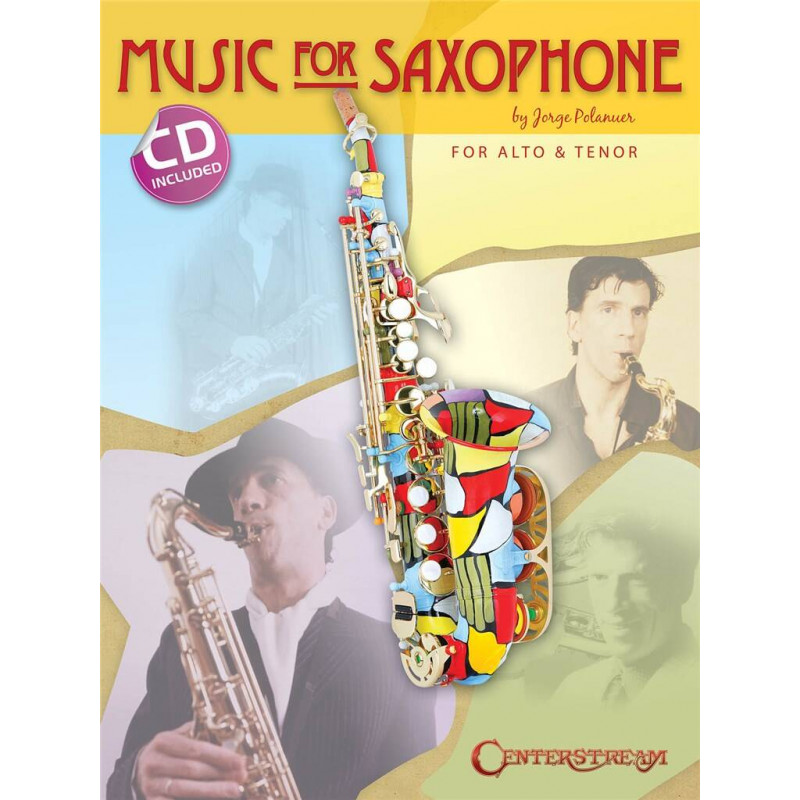 Music for Saxophone For Alto or Tenor (book/CD)
