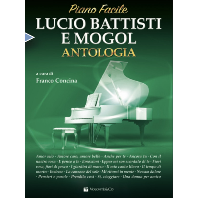 Lucio Battisti e Mogol - Antologia (Piano facile)