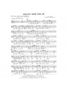 Willow Weep For Me