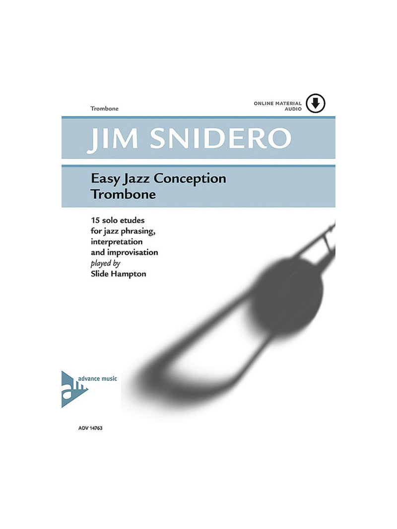 Easy Jazz Conception Trombone (book/CD play-along)