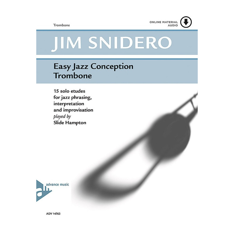 Easy Jazz Conception Trombone (book/CD play-along)