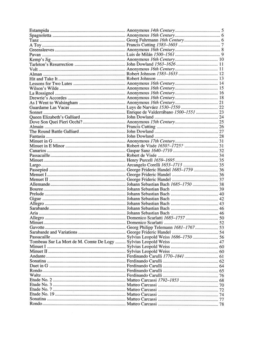 Library of Guitar Classics