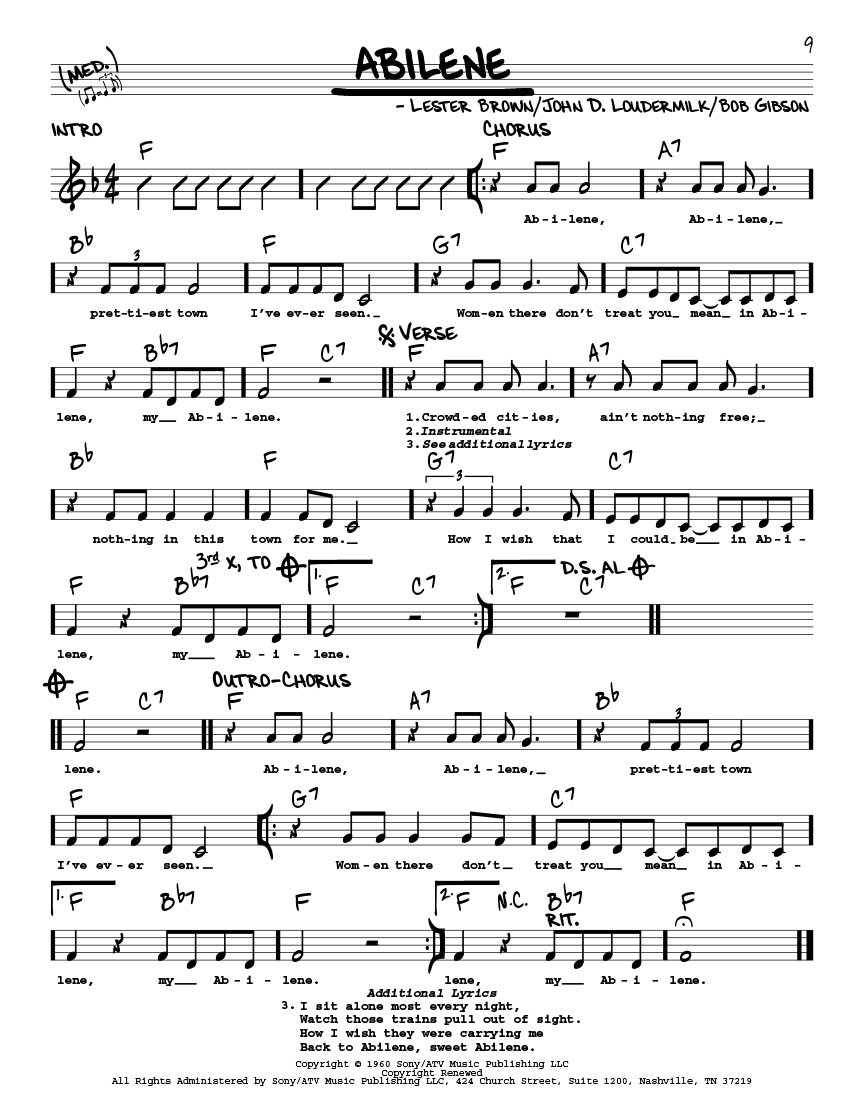 The Real Country Book - C Instruments