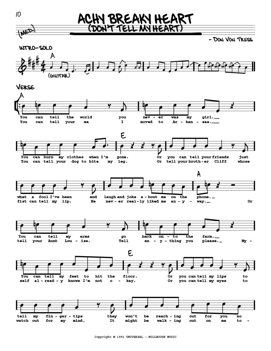 The Real Country Book - C Instruments