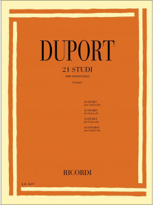 J.L. Duport - 21 Studi (Violoncello)