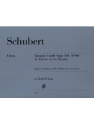 Schubert - Fantasy f minor op. 103 D 940