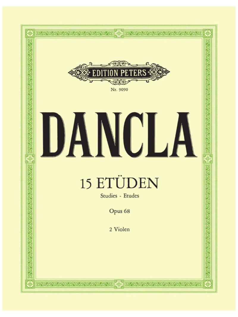 Dancla - 15 Studies Op. 68 for Violin