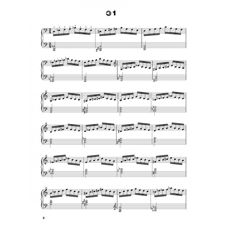 Jazz Hanon, voicings piano