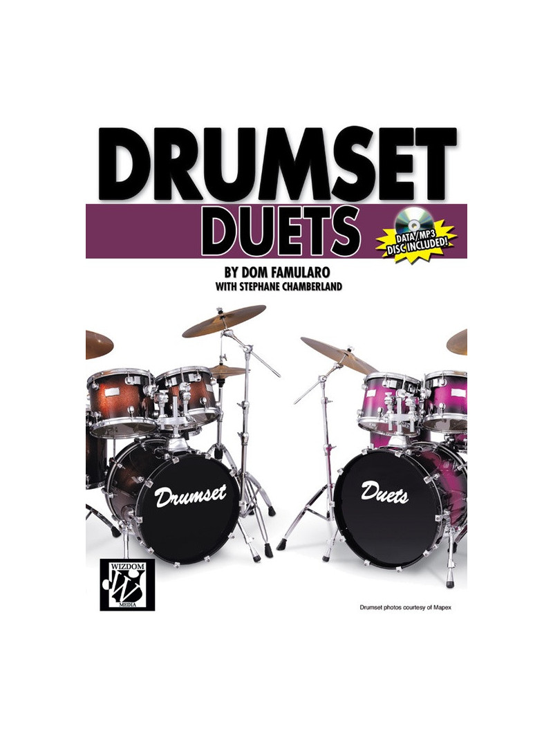Drumset Duets (book & CD-ROM)