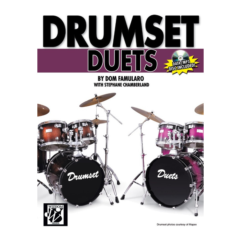 Drumset Duets (book & CD-ROM)