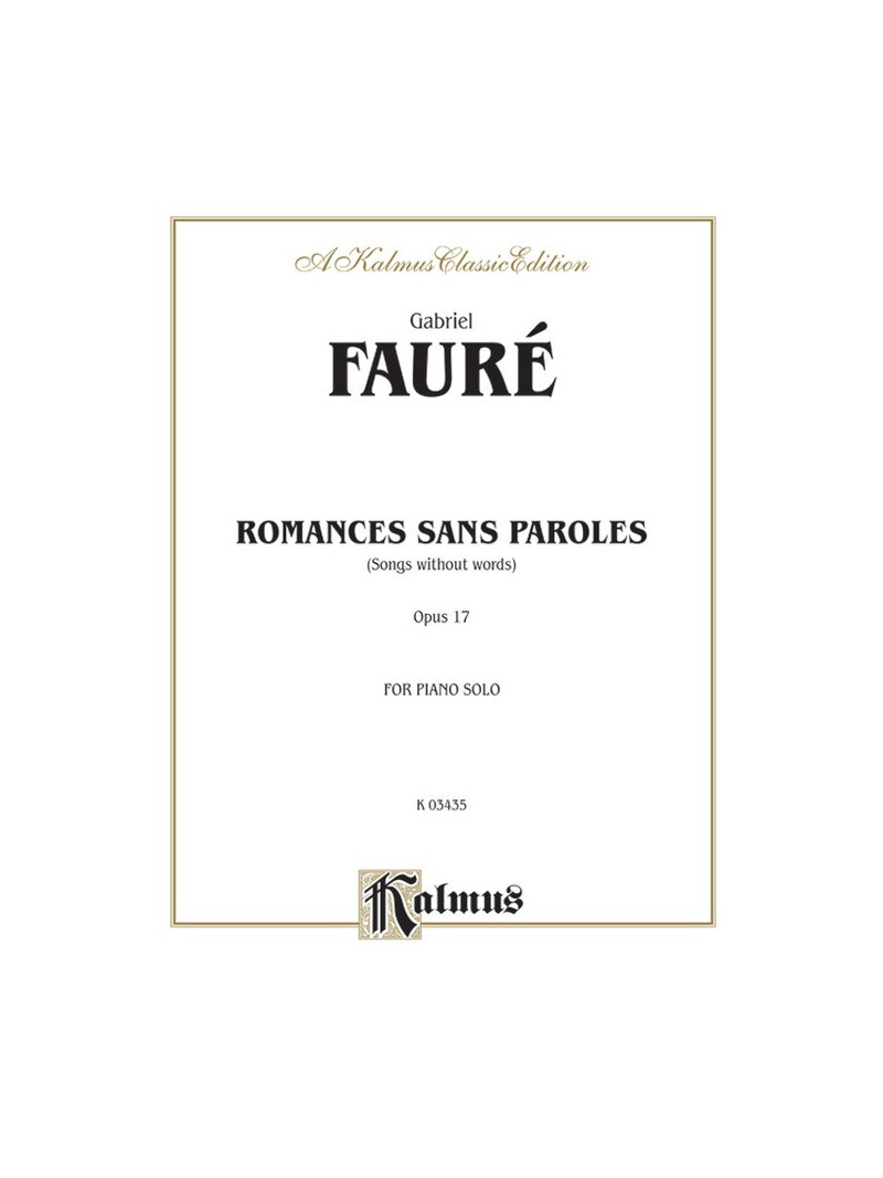 Romance sans paroles