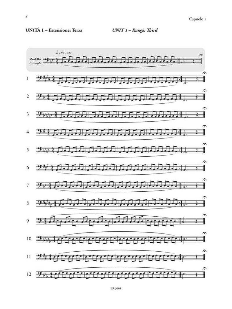 Studi di tecnica per trombone e congeneri Vol. 1