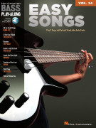 Easy Songs: Bass Play-Along Volume 34 (book/CD)