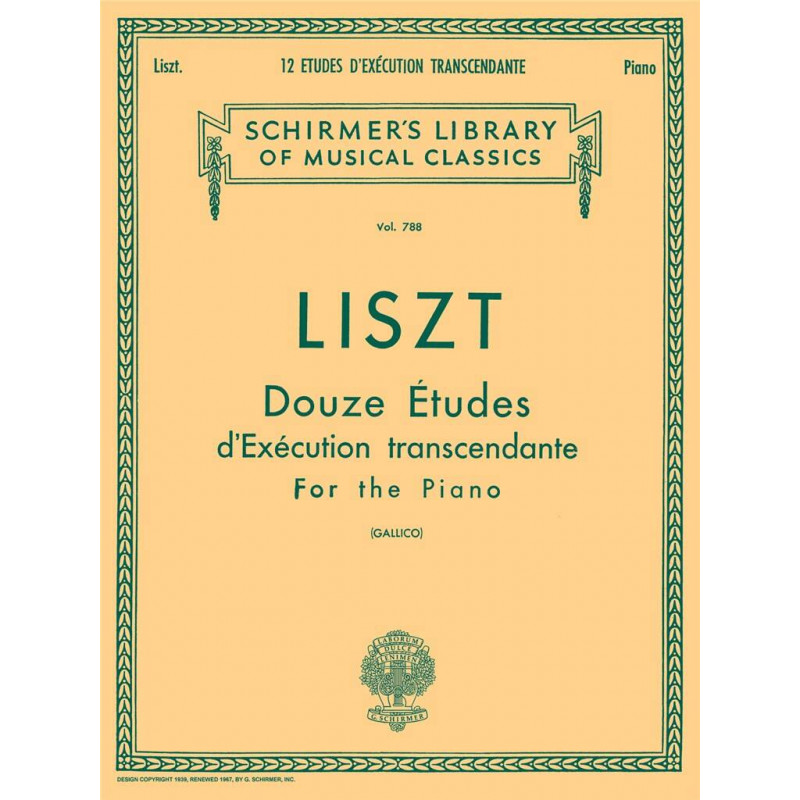 12 Études d'exécution transcendante