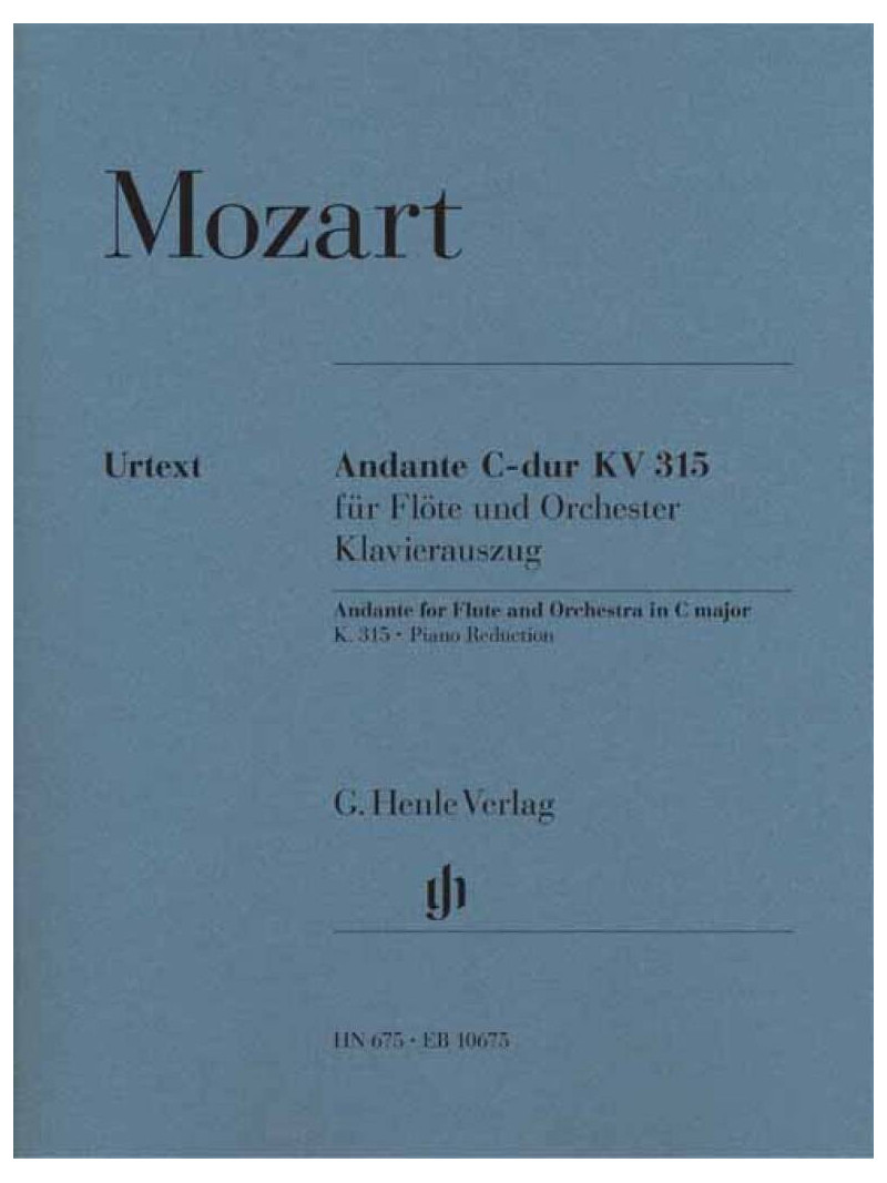 Andante for Flute and Orchestra C major KV 315