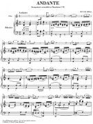 Andante for Flute and Orchestra C major KV 315