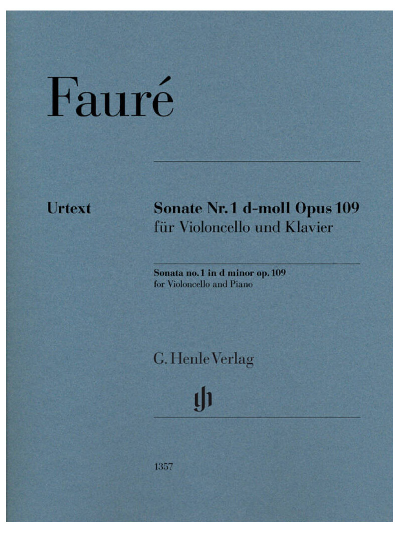 Violoncello Sonata no. 1 d minor op. 109