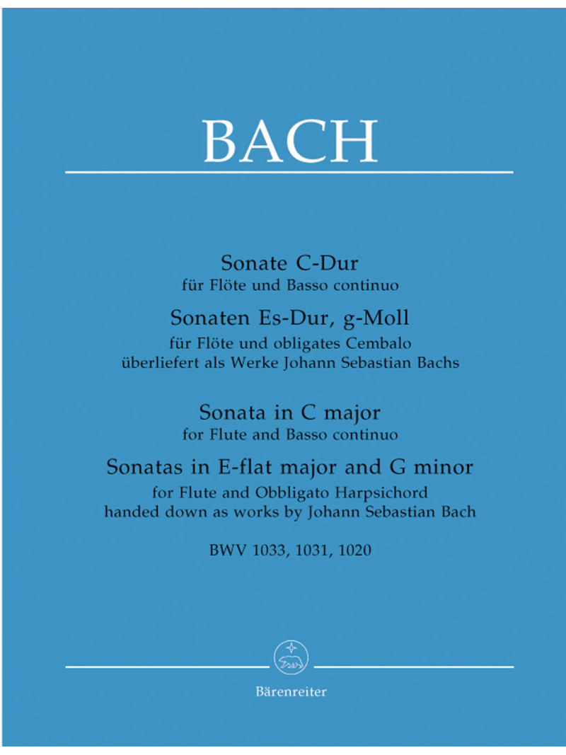 Three Sonatas For Flute And Basso Continuo