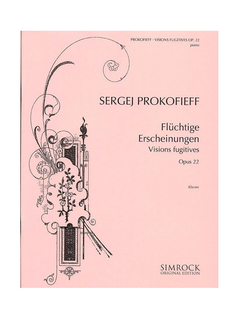 Visions Fugitives Op. 22 (Piano)