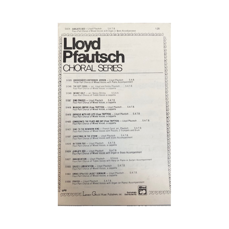 Jubilate Deo (Choral)