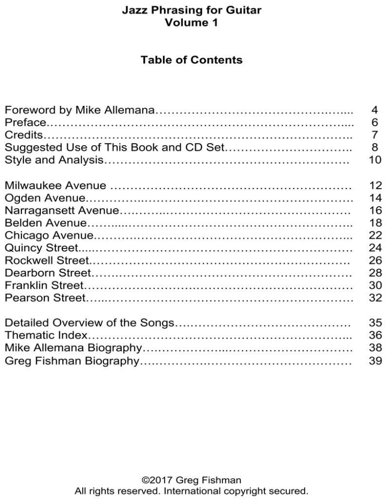 Jazz Phrasing for Guitar. Volume 1 (book with CD)