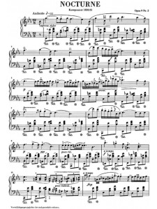 Chopin - Nocturne E flat major op. 9 no. 2
