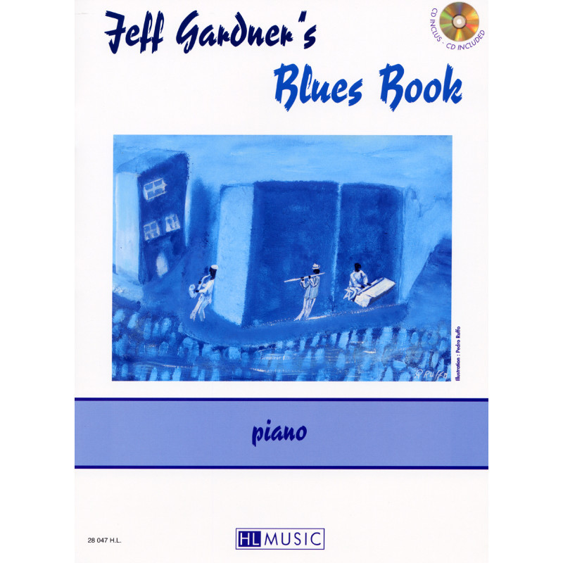 Jeff Gardner's Blues Book - Piano (book/CD)
