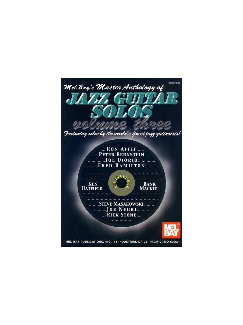 Master Anthology of Jazz Guitar Solos Volume 3 (book/CD)