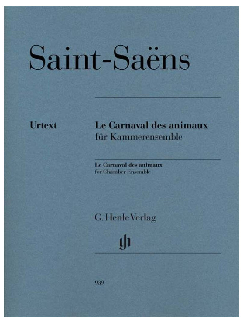 Le Carnaval des animaux (Score & Parts)