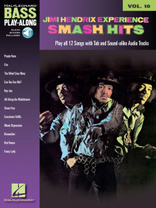 Jimi Hendrix: Bass  Play-Along Volume 10 (book with Audio Online)