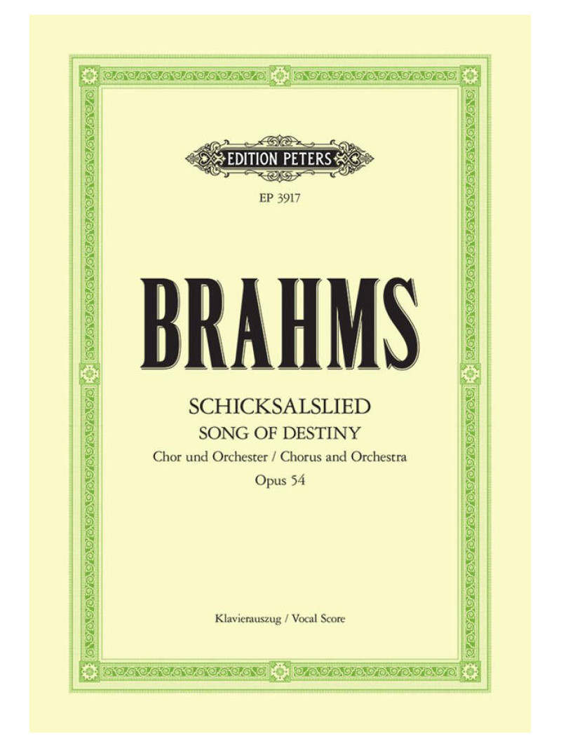 Schicksalslied Op.54 (Song of Destiny)