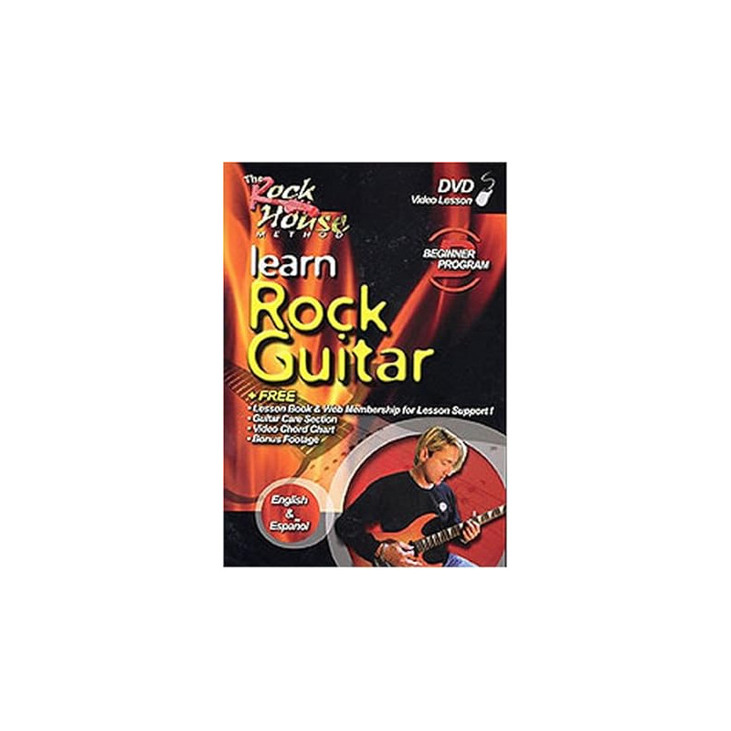 The Rock House Method: Learn Rock Guitar - Beginner (DVD)