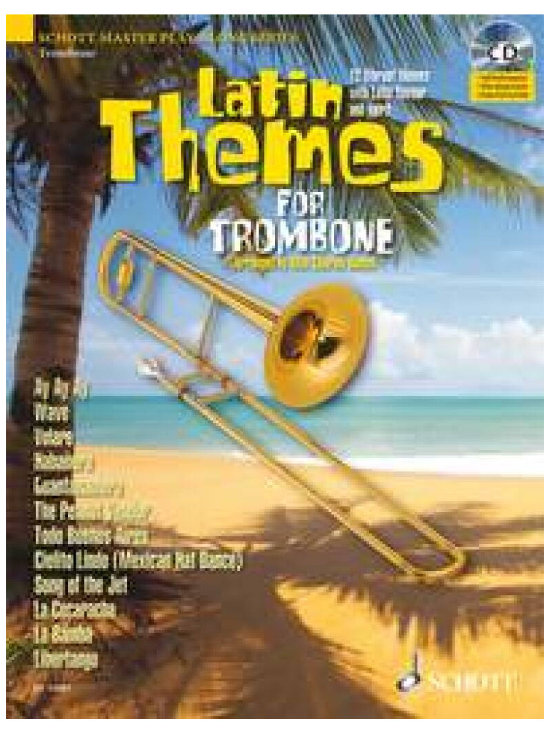 Latin Themes for Trombone (book/CD)