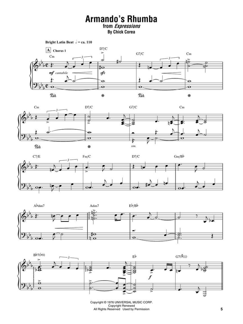 Chick Corea - Omnibook (Piano)