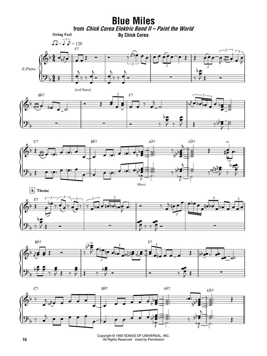 Chick Corea - Omnibook (Piano)