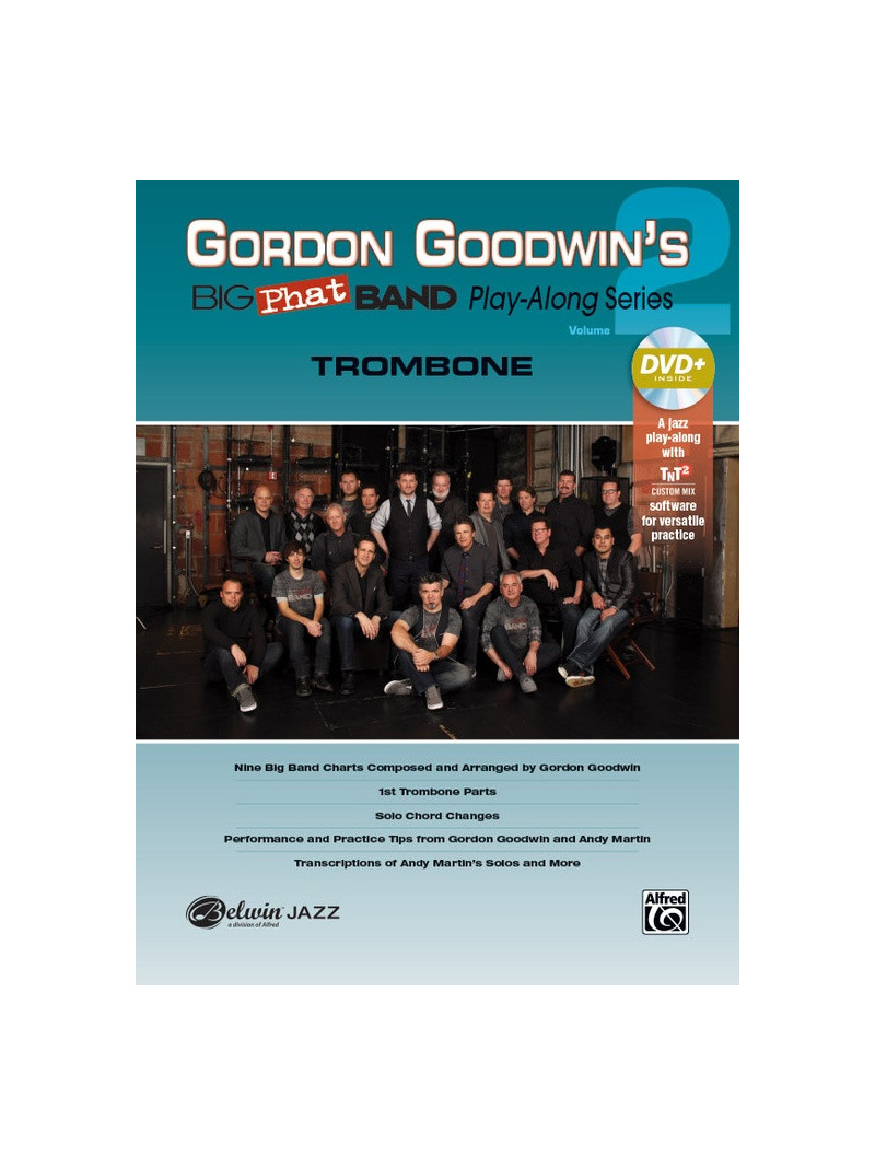 Big Phat Band Play-Along: Trombone, Volume 2 (book & DVD Rom)