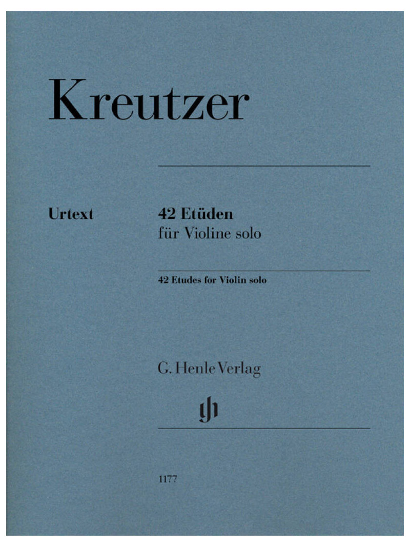 Kreutzer - 42 Etudes for Violin solo