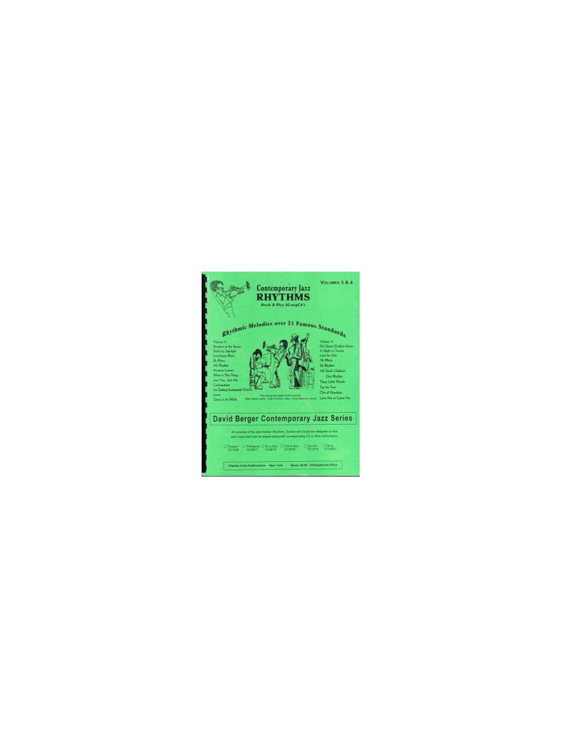 Contemporary Jazz Rhythms for Trumpet 3 & 4  (LIBRO)