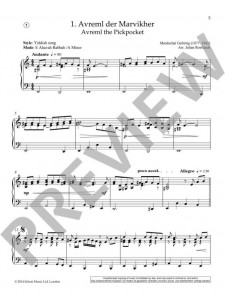 Klezmer Piano Collection (book & Audio Download)