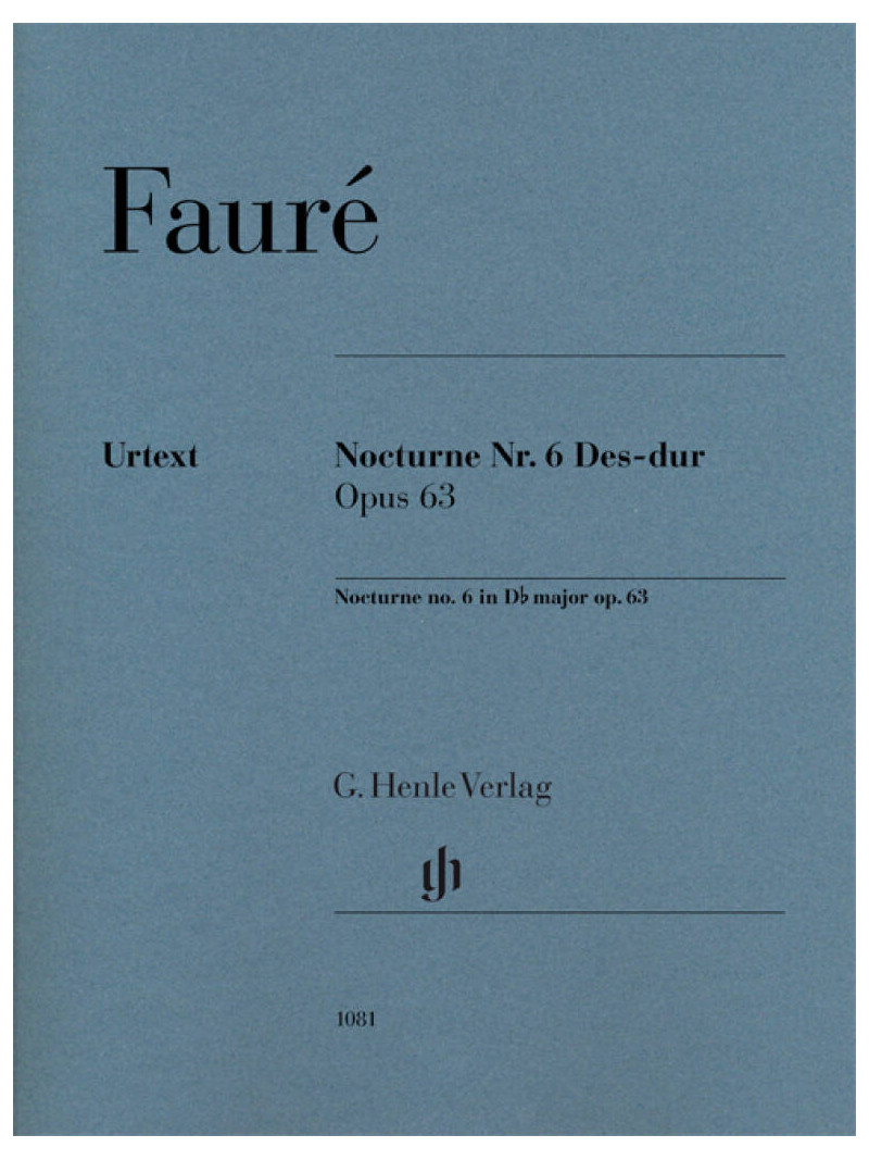 Nocturne no. 6 D flat major op. 63