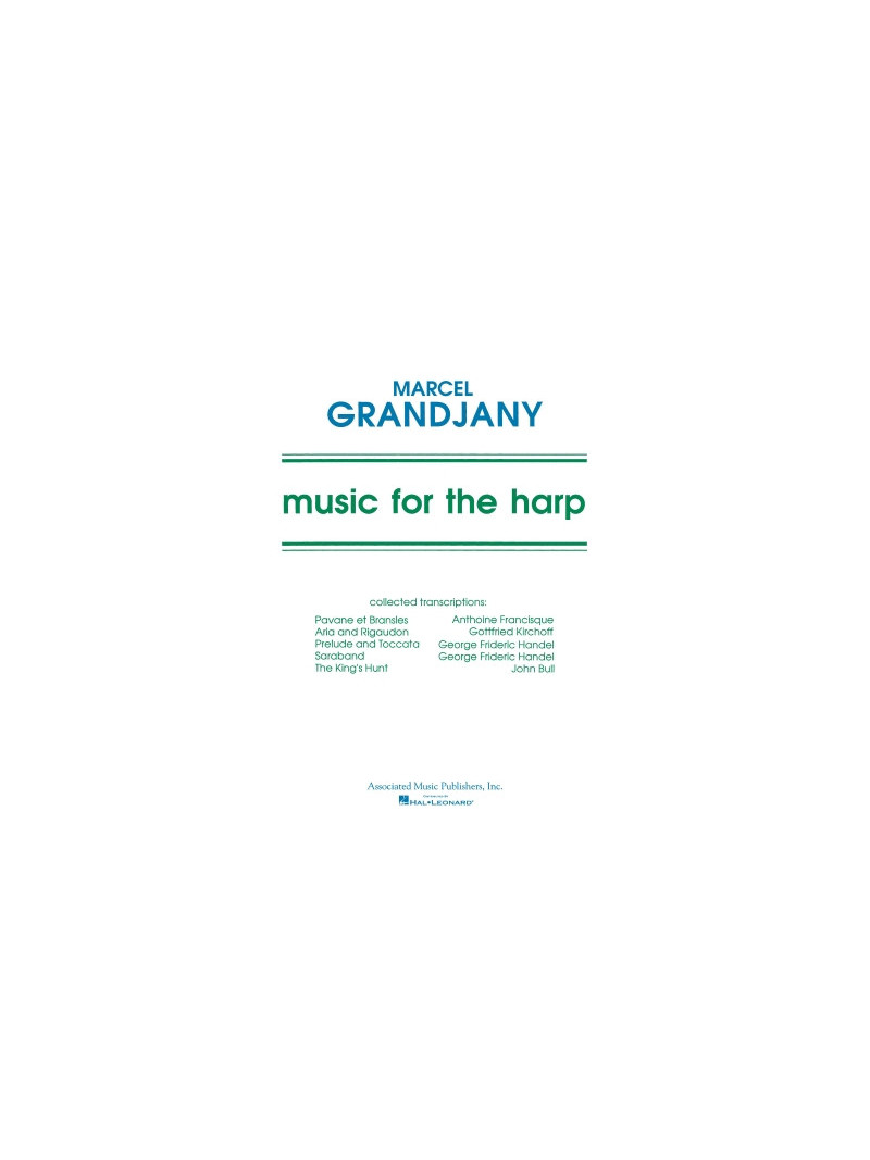 Grandjany - Music For The Harp