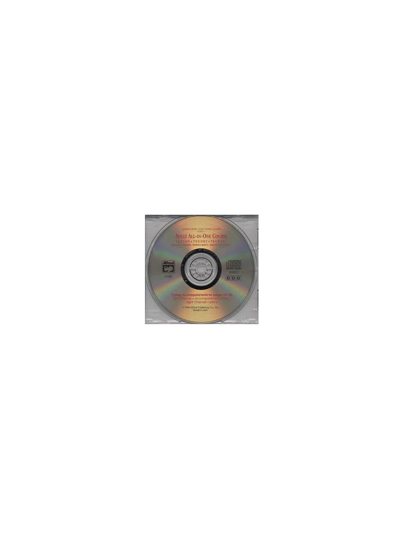 Alfred's Basic Adult All-in-One Course CD for Level 3
