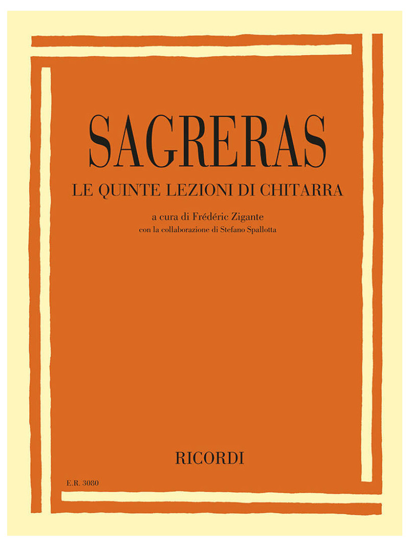 Sagreras - Le Quinte Lezioni di Chitarra