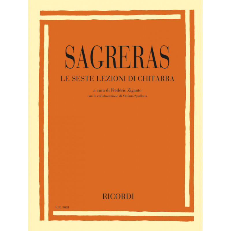 Sagreras - Le Seste Lezioni di Chitarra